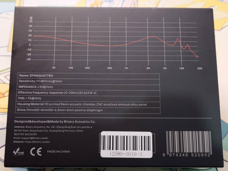 Binary Acoustics Dynaquattro – ALLダイナミックドライバー、異彩を放つ製品をチェック 15 20240630 221217959