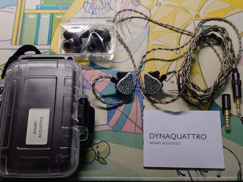 イヤホン】Binary Acoustics Dynaquattro – ALLダイナミックドライバー