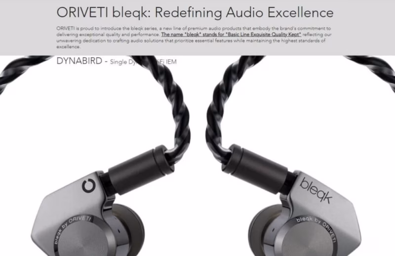 Oriveti bleqk Dynabird – 新シリーズ「bleqk」の目指すサウンドとは 8 945fbc4026cc532fa68a9bc4e3c14970