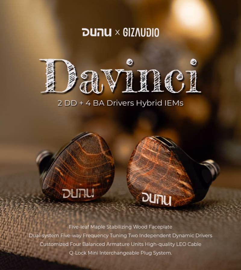 DUNU x Gizaudio DaVinci – 圧倒的な臨場感を、こだわりの低音域とともに。 8 9ae9ce02f1c47b22588174c6fa8357ae
