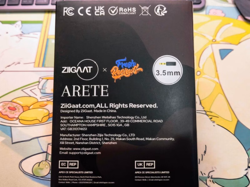 ZiiGaat x Fresh Review Arete – 同社らしい堅実さ、低音域の響きが過不足なく気持ちいい製品 11 IMG 20240614 133234