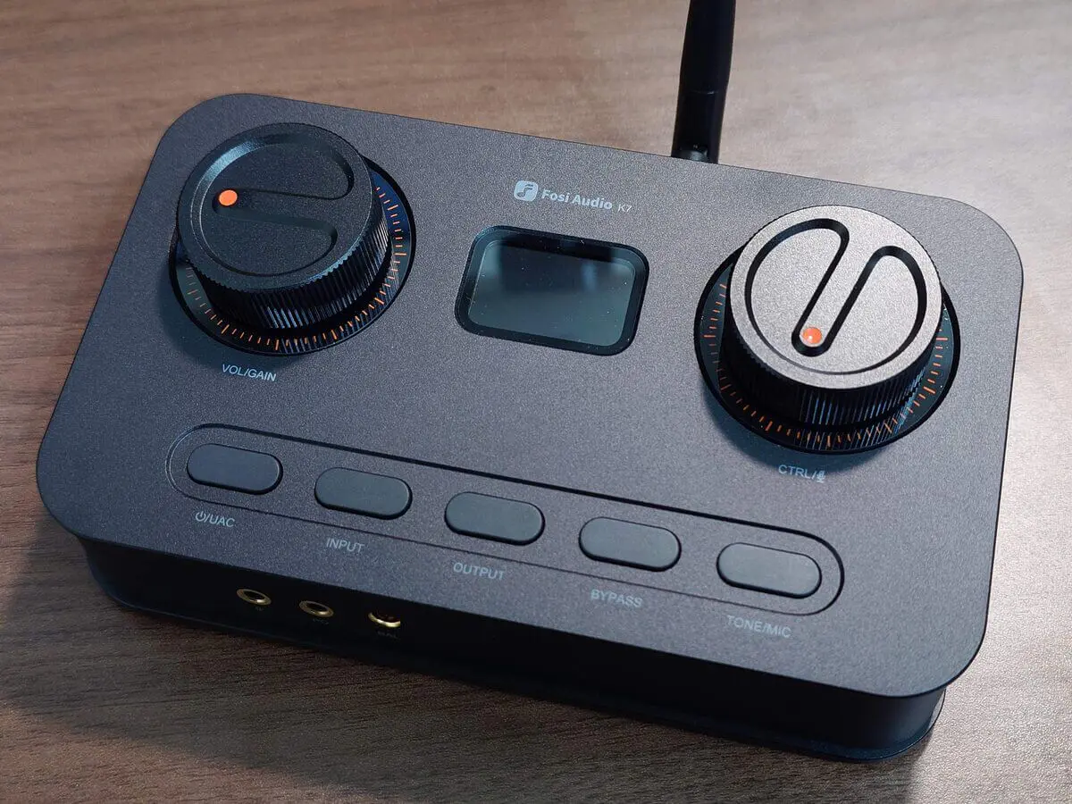 レビュー】Fosi Audio K7 – ゲームも音楽もこれ1台 バランス出力対応で