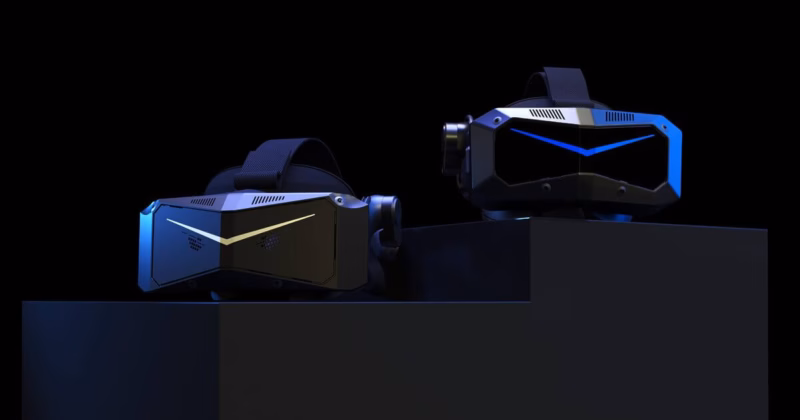 pimax crystal light and super with podiums