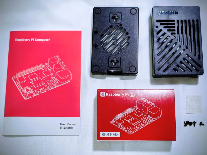 Vesonn Raspberry Pi 5 8GB スターターキット – 省スペースで本格的、はじめてのラズパイに丁度いい 10 rb5 8gb 03