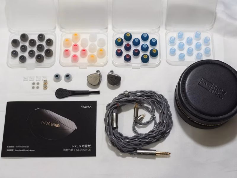 NiceHCK NX8 Ti Limited Edition – NX8のDNAを受け継ぎ、さらに磨きをかけた限定モデル 13 nicehck nx8 ti 04