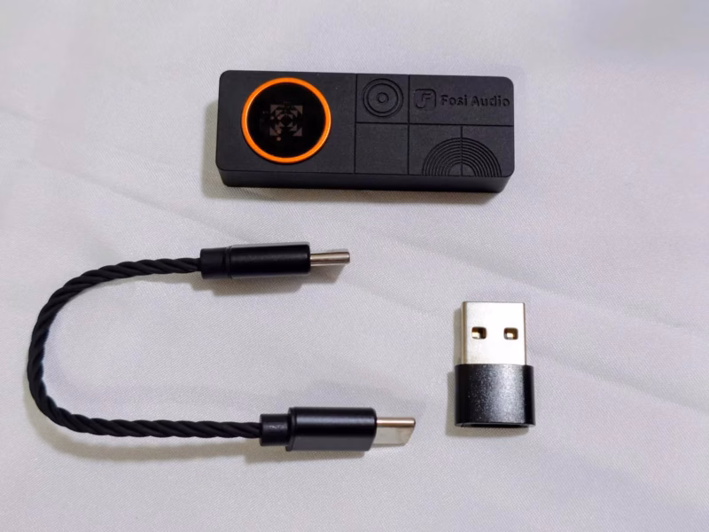 Fosi Audio DS3 - 小さくても多用途、音楽にもゲームにも使いやすいポータブルDAC 10 fosi audio ds3 09