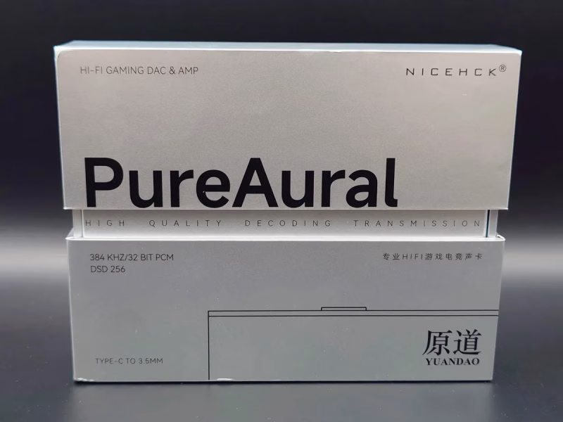 NICEHCK PureAural - すっきり鳴らして、細かく遊べるポータブルDAC 10 nicehck pureaural 01