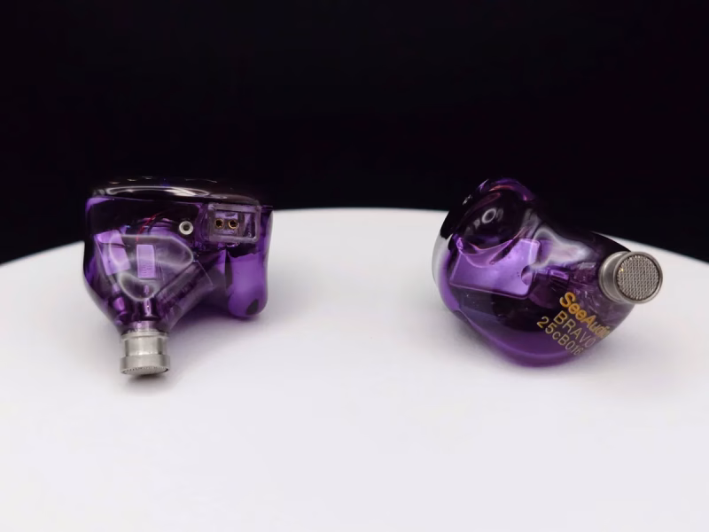 SeeAudio Bravo - Braveryの系譜を、より深く・濃く・キレ良く 20 SeeAudio Bravoのシェルの内側とノズル