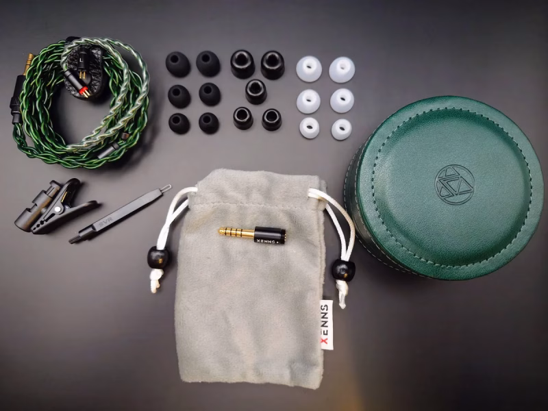 XENNS Mangird Tea Pro SE - クールな横顔はそのままに、翠をまとって滑らかに 11 XENNS Mangird Tea Pro SEの付属品